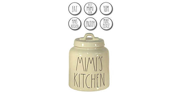 Rae Dunn Mimis - Bote de cocina para galletas, dulces o ...