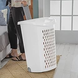 Generic Ultra Wheeled Design Clothes Hamper Laundry