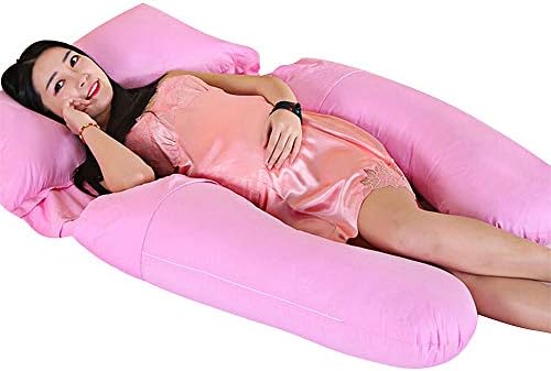 Dealmux U Shaped Pregnant Full Body Pillow For Side Sleeping
