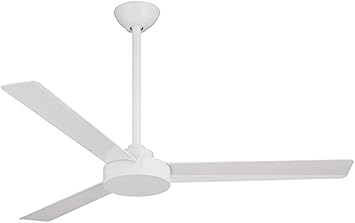 Minka Aire F524 Whf Flat White Ceiling Fan Amazon Com