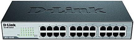 24-port 10/100BASE rackmountable switch