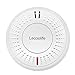 Lecoolife 2 Pack Smoke Detector Fire Alarm Built-in 10 Year Sealed Battery with Photoelectric Sensor