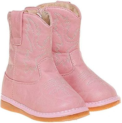 light pink boots