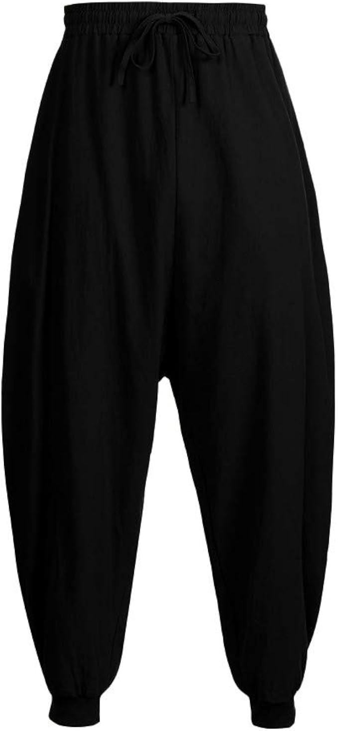 white baggy trousers mens