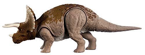 Jurassic World GJN65 -Brüll-Attacke Dinosaurier-Actionfigur mit Angriffs- und Beißfunktion, realistischen Geräuschen…