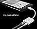 Lightning to 3.5mm Audio Jack + 2Amp Charge Adapter for iPhone 7/Plus & iPhone 6/6S/SE/5/5S & iPad, white