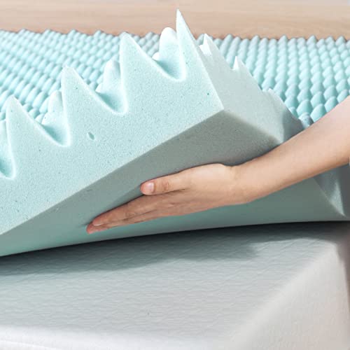Best Price Mattress 4 Inch Egg Crate Memory Foam Mattress Topper with