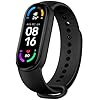 kemite Band 6 Smartband uniseks, zwart, effen