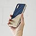 Ringke Wave Case Compatible with iPhone X iPhone 10, Qi Wireless Charge Compatible Dual Layer Heavy Duty Textured Shock Absorbent Drop Resistant Protection Design Cover - Marina Gold