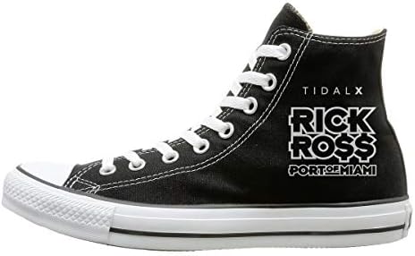 Unisex High-Top Stylish Sports Shoes Rick Ross Port of Miami Lace Up Running Shoes