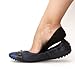 SHEEC - SoleHugger SECRET - Women's Cotton No-Show Socks (Black/Small)