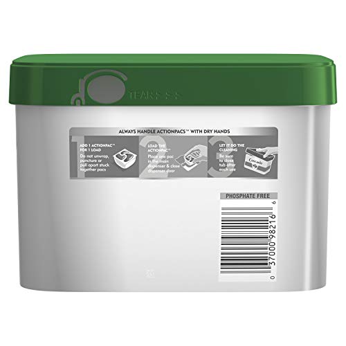 Cascade Platinum ActionPacs, Dishwasher Detergent Pods, Fresh Scent, 36