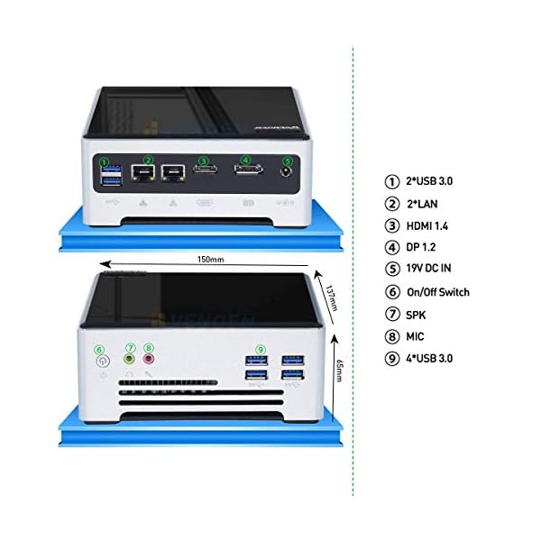 VENOEN-Quad-Core-Mini-PC-Intel-Core-i7-7820HKWindows-10-Linux-Micro-Computer-Desktop-PC16G-DDR4256G-SSDHDMIDP-support-2-Monitors24G58G-WifiBluetoothDual-Lan VENOEN Quad Core Mini PC Core i7 7820HK/HQ,Windows 10 Linux Mini Computer,16G DDR4/256G SSD,HD-MI+DP support 2 Monitors…