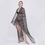 ZORJAR Sarong Wrap Beach Cover Up Chiffon Large Oversize Scarf ZORJAR Sarong Wrap Beach Cover Up Chiffon Large Oversize Scarf