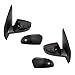 Driver and Passenger Power Side View Mirrors Ready-to-Paint Replacement for 2007-2012 Sentra 96302ET01E 96301ET01E