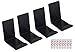 eLhook.com Stick-on Headphone Hooks 4 Pack