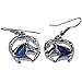 Horse Earrings | Brilliant Abalone Paua Shell | Hypoallergenic Silver Plated Horseshoe