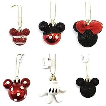 Disney Minnie Mickey Décoration Boules Pack De 46 Rose