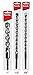 Makita 3 Piece - SDS-Plus Long Drill Bit Set for SDS+ Rotary Hammers - Deep HD Drilling for Concrete & Masonry - Carbide Tipped Bits