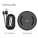 Yootech Wireless Charger Qi-Certified 7.5W Wireless Charging Compatible iPhone Xs MAX/XR/XS/X/8/8 Plus,10W Compatible Galaxy Note 9/S9/S9 Plus/Note 8/S8,5W All Qi-Enabled Phones(No AC Adapter)