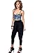 2LUV Women's Tie Belt Paper Bag Waist Casual Pants Stripes & Solid