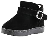 LONSOEN Kids Pull-on Winter Fur Ankle Boots(Toddler)