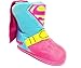 Supergirl DC Comics Boot Slippers With Cape (Toddler 9/10)