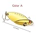 JUEMENZHE Fishing Lures Blade Baits,5pcs/lot Metal VIB Hard Fishing Lure Bass Crankbait Fishing Spinner Blade for Bass Fishing
