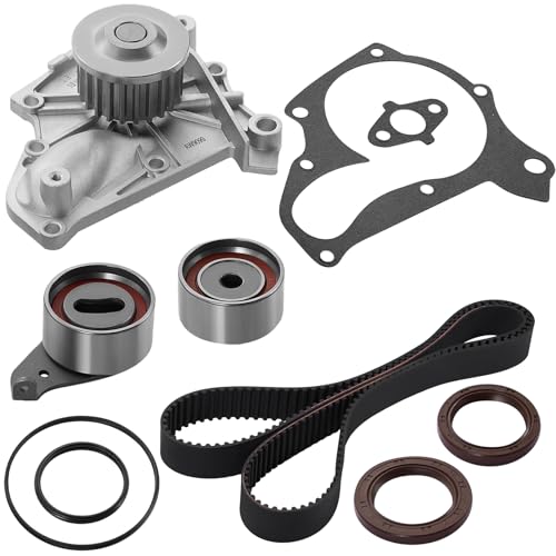BDFHYK Engine Timing Belt Kit with Water Pump TBK138 Compatible with Toyota Cam…