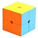 2x2 Cube Stickerless, No Fall Apart for All Ages & Beginners, More Smoothly Than Original 2x2 Cube