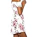 NEARTIME Womens Dress, Off Shoulder Floral Beach Beautiful Evening Party Short Dress (XL, Pink)
