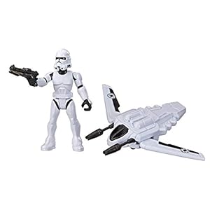 Star Wars Mission Fleet Gear Class Clone Trooper Arena Rescue 2.5-Inch-Scale Figure and Vehicle, Toys for Kids Ages 4…