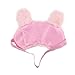 ACTLATI Cute Sleeping Eye Mask Elastic Blindfold Cartoon Bunny Breathable Sleep Aid Cover Pink Rabbit