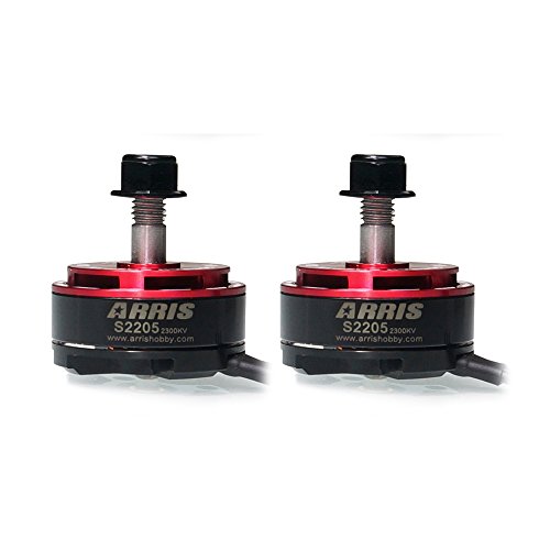 2pcs arris s2205 2300kv rc brushless motor for fpv raci…