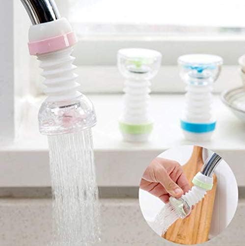 360 Degree Rotate Faucet Nozzle Faucet Aerator Kitchen Sprayer Head Water Saving Taps Applications For Kitchen Faucet(1PCS) Randomly send