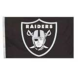 NFL Oakland Raiders Logo Only 3-by-5 Feet Flag with Grommets
