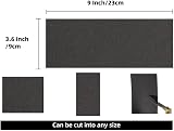 Aventurine 12pc Sandpaper 800-5000 Grit Wet Dry 9x3.6 Inch Auto Metal Wood view 4