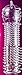Bulbed Head Transparent Penis Sleeve with Flexible Pleasure Spikes on The Sides and tip.