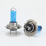 HYB H7 Ultra High Performance Halogen Headlight Bulb (Pack of 2) 6000K