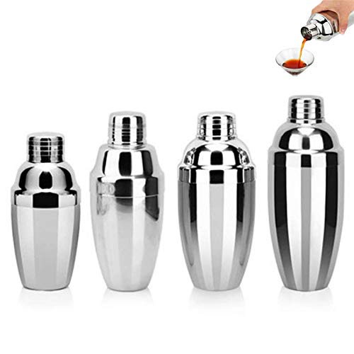 OTNE Cobbler Cocktail Shaker/Mixer for Home Bars and Professional Bartender with 250-750ml Cocktail Shaker Stainless Steel Drink/Pub/Party/Bar
