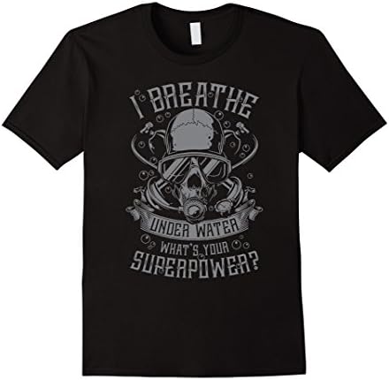 Men's Scuba Diving Tshirt. Express Your Love S ports with Our XL Black
