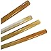FANTAC CRAFTS Vintage Women Girl Natual Yak Horn Hair Stick Hairpin Creative Hair Accessory Chignon Bun Updo Chinese Like a Jade Pin (2 pcs yak horn hair stick)