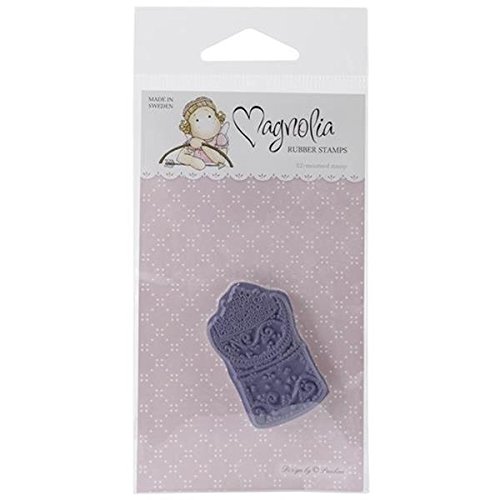 Magnolia So Heavenly/School/Travel Stamp, 5.75 by 2.75-Inch, Old Basket with Cowberries