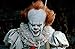 Adult Clown Mask with Hair and Exposed Teeth for Halloween Costume, Cosplay, Easter, Theme Party (A)