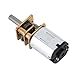 DC 3V 150 RPM Gear Motor Electric Speed Reduction Geared Motor with Metal N20 3 MM Shaft Diameter × 10 MM Shaft Length for DIY Electric Toys Robots Models