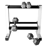 CAP Barbell 150 lb. Hex Dumbbell Set with Rack
