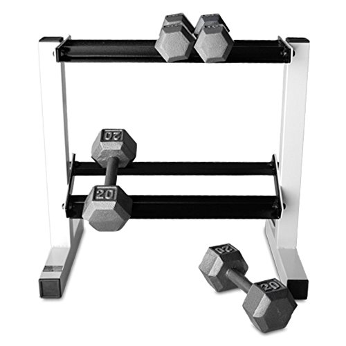 CAP Barbell 150 lb. Hex Dumbbell Set with Rack