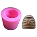 Betan Silicone 3D Screw Bee Hive Moldsoap, 3D Silicone Candle Moulds for Soap and Resin Mold