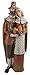 Pilgrim Couple 14 x 5 Inch Transpac Resin Stone Figurine