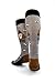 Foot Traffic, Men's Wacky Novelty Socks, Poop Happens (Shoe Sizes 7-12)